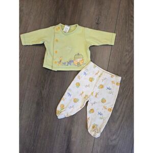 Vintage 1990s Little Me Size 3‎ months 100% Cotton Noah's Ark Two piece outfit